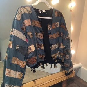 boho vintage patchwork jacket